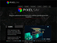 Tablet Screenshot of pixelsav.com.br